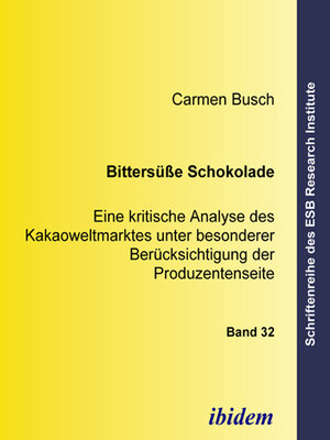 cover image of Bittersüsse Schokolade